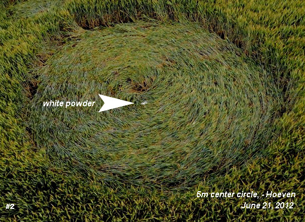 Hoeven, Netherlands crop circle, aerial photo 3