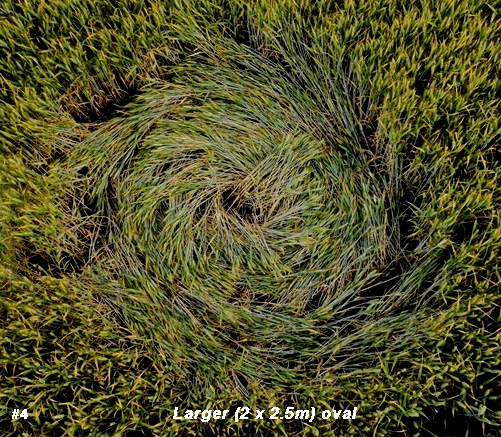 Hoeven, Netherlands crop circle, aerial photo 5