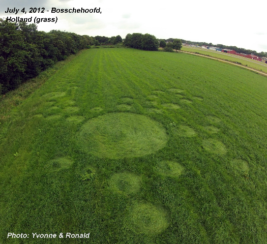 Bosschenhoofd, Netherlands crop circle, aerial photo 14