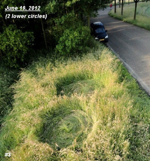 Bosschenhoofd, near local airport, Netherlands crop circle, aerial photo 4