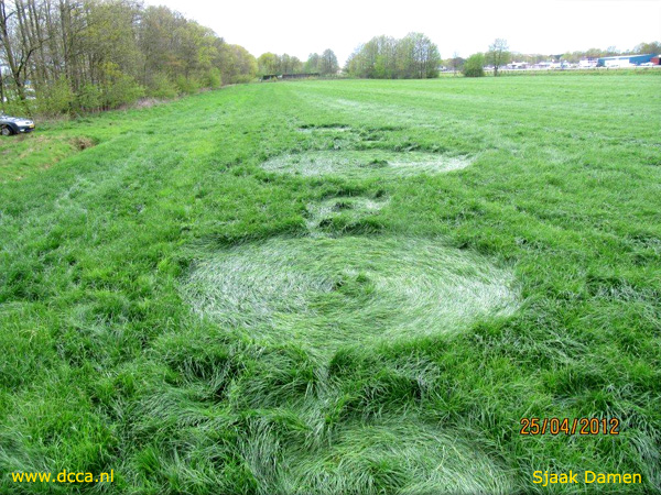 Bosschenhoofd, Netherlands crop circle, aerial photo 11