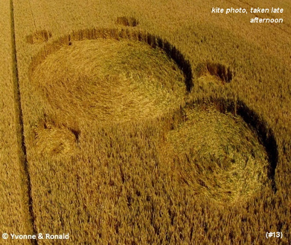 Standdaarbuiten, Netherlands crop circle, aerial photo 14