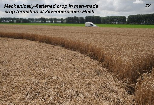 Zevenberschen-Hoek, Noord-Brabant, Netherlands crop circle, aerial photo 2