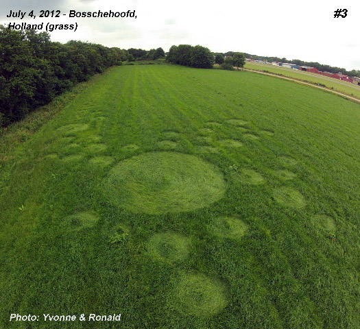 Zevenberschen-Hoek, Noord-Brabant, Netherlands crop circle, aerial photo 3