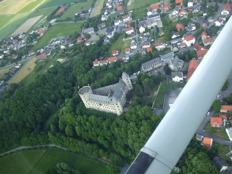 Wewelsburg, Germany crop circle, aerial photo 4