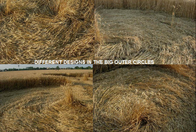 Fabbrico (RE), Italy crop circle, aerial photo 43