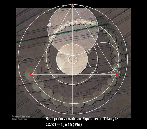 Fabbrico (RE), Italy crop circle, aerial photo 15