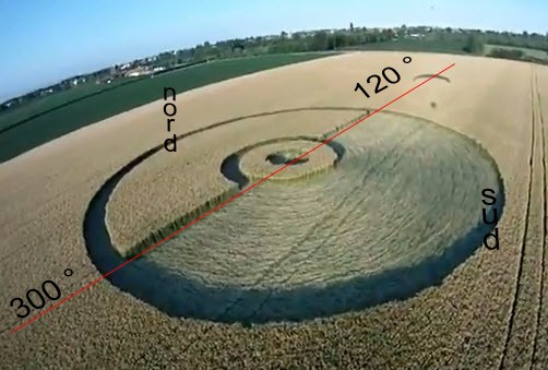 Camponogara (Venezia), Italy crop circle, aerial photo 19