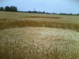 Villa Rosa, Italy crop circle, aerial photo 3