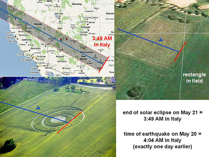 Bracciano, Bertinoro. (FC), Italy crop circle, aerial photo 54