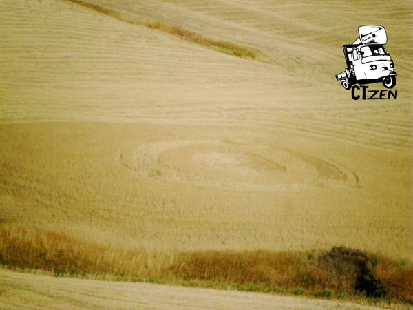 Villa Rosa, Italy crop circle, aerial photo 9