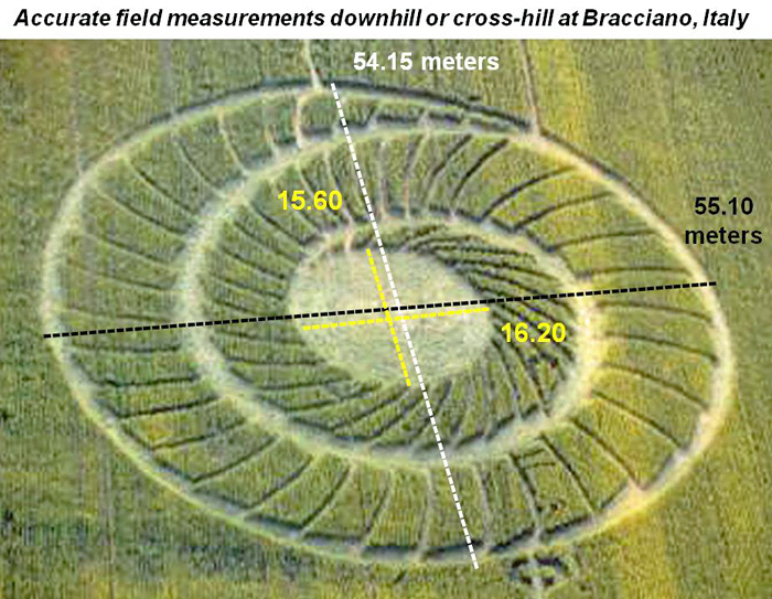 Bracciano, Bertinoro. (FC), Italy crop circle, aerial photo 5
