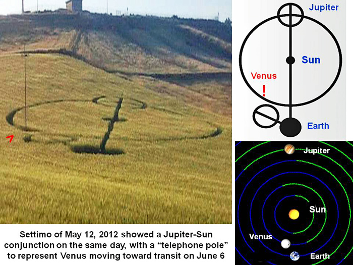 Settimo S, Sardinia, Italy crop circle, aerial photo 3