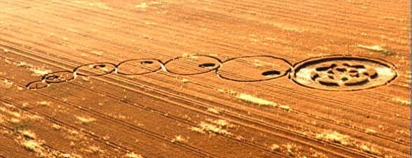 Chehailis, USA crop circle, aerial photo 6