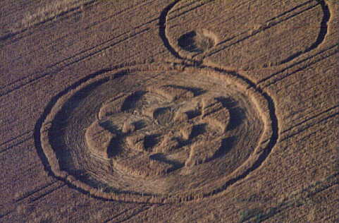 Chehailis, USA crop circle, aerial photo 8
