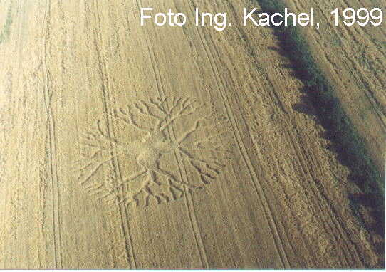 Novy Jicin I, Czech Republic crop circle, aerial photo 3