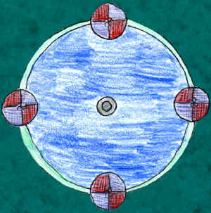 Signsofthetimes, Wiltshire crop circle, aerial photo 6