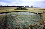 Signsofthetimes, Wiltshire crop circle, aerial photo 2